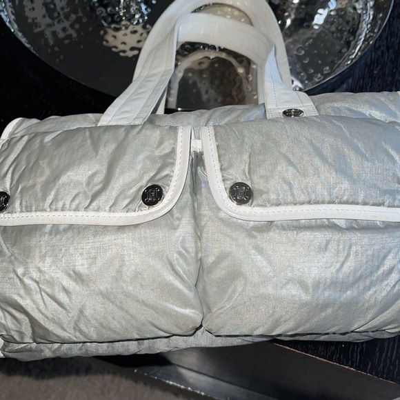 Vintage Celine Pillow Bag Handbag in Gray - Picture 3 of 13